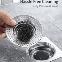 Drain for floor , kitchen sink strainer anti hair, homeowners, 11.5