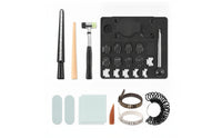 Precision Band Bender with Measuring Tools Manual Band Bending Machine Professional Kit Sturdy for Jewelry Makers