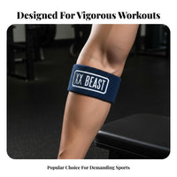 2 Pieces Football Arm Band Sweat-Wicking-Wicking Bicep Band Sports Bicep Strap for Athletes, Fitness Enthusiasts, Gym, Workouts, Running