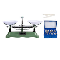 Mechanical Balance with Weights No Power Classroom Tray Balance Mechanical Laboratory Scale Tabletop Accurate for Teachers