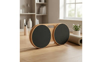 Pilates Balance Disc Textured Wooden Balance Turner Board Core Training Exercise Gear for Rehabilitation