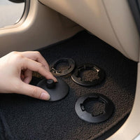 Car Floor Mat Retainer Clips Anti-Slip Fasteners for Double Layer and TPE Mats