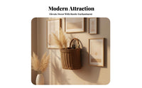 Woven interior Basket Easy to Install Household Storage Decorative Design