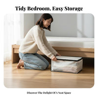 Underbed Storage Box Waterresistant closureed Underbed Bag dampness-resistantresistant for Renters