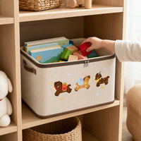 Large Capacity Foldable Wardrobe Storage Bins for Clothes and Toys