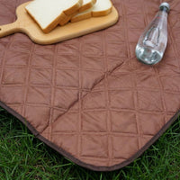 Picnic Blanket and Waterproof Mat for Outdoor Leisure, Foldable Oxford Cloth Camping Mat with Carry Strap, Large Blanket for Beach, Picnic Mat