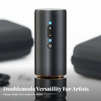 Wireless Tattoo Pen Dual Mode Cordless Rotary Pen Rechargeable Tattooing Device for Beginners, Lining and Shading, Dotwork Sessions