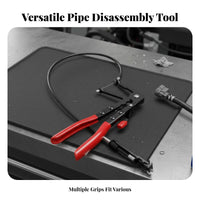 Urea Pipe Pliers High Carbon Stainless Alloy Line Disconnect Pliers Car Petrol Pipe Removal Tool for DIY Enthusiasts, Mechanics, Auto Repair Shop