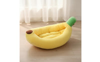 Fruit-Shaped Pet Bed Cushioned Indoor Hideaway Pet Resting Place for Small Dogs