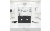 Cassette to Aux Adapter Plug and Vehicle Cassette Adapter Stereo Sound Quality Tape Player Audio Converter for Road Trips, Daily Commute