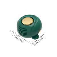 Wearable Mini Waist Fan Lightweight Bladeless Attach-on Fan Rechargeable 360° Adjustable Air Circulation for Outdoor
