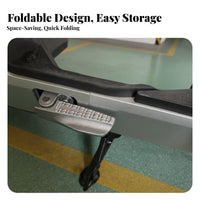 2 Pieces Foldable Foot Pegs Sturdy and Long-Lasting Electric Scooter Footrest Universal Bike Footrest Easy Install Vehicle Parts