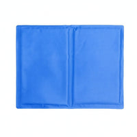 Pet Cooling Mat Blue Dog Cooling Mat Rest Pad Padded Animal Bedding Rectangular