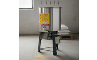 Heavy Duty Feed Grinder Crusher High Power Container Food Shredder Sharp Blade Poultry Feed Chopper Easy to Operate for Farmers, Livestock Owners, Home, Factory