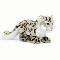 Snow Leopard Stuffed Animal Fuzzy Toy Adorable for Collectors