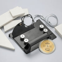 Scratch-Resistant Tile Beveling Guide Adjustable Tile Chamfering Tool Accurate Angle Grinder Guide Compact for DIYers