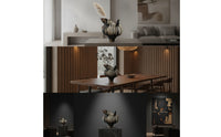 Mottled Home Decor Decorative Ceramic-Style Vase for Indoor Display