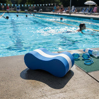 High Buoyancy Figure 8 Kickboard Long-Lasting Leg Buoyant Aid Lightweight Leg Training Swim Board Portable for Beginners, Kids, Beach