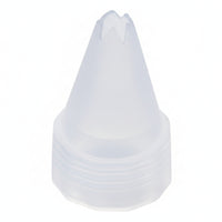 Piping Nozzle with Threaded Base Lightweight Plastic Piping Tip Sturdy