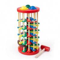 Ball Structure with Hammer Wooden Pound and Tap Bench Developmental