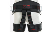 Fall Protection Half-Body Harness Adjustable Harness with D-Rings Reinforced Long-Lasting for Outdoor Work