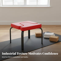 Multi-Purpose Mindful Movement Headstand Bench Stretching Aid Mindful Movement Inversion Chair Sturdy Frame Inversion Chair Non-Slip Design for Beginners, Yogis, Home Gym