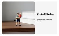 1:64 Scale Couple Figurine Anniversary Gift 1:64 Scale Person Figure Customizable Craft Miniature People Model for Couples, Collectors