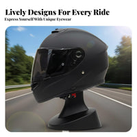 Helmet Visor Windproof Visor Sun Protection for Motorcyclists, Daily Commute