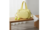 Portable Badminton Tote Bag Multiple Pockets Tennis Tote Bag Lightweight Large Capacity for Court, Gym