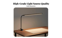 High Color Rendering Index Shadowless Workbench Light Flicker-without Flicker LED Clamp Desk Lamp Dimmable Adjustable Arm Task Light for Designers, Office Workers, Hobbyists, Dorm Room, Bedroom