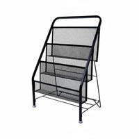 Space-Saving Foldable fabric pocket book display rack Simple Assembly Publication Display Rack Easy Installation periodical Holder long-lasting for young children, household members, Home Decorators, Playroom, Nursery, Preschool, Living Room