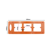 Socket Cutout Template Accurate Switch Cutout Template Easy to Use