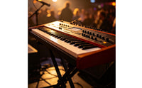 Double Keyboard Stand Sturdy Steel Two-Tier Keyboard Stand Non-Slip Feet Instrument Support for Studio