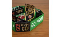 Folding Snack Tray Foldable Paperboard Food Tray Oil-Resistant-Resistant Snack Box for Watch Parties