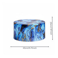 Factory Direct Round Display Pedestal Elevated Cylindrical Display Stand Thickened Round Showcase Plinth Sturdy for Retail Sellers, Showroom