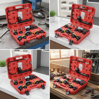 Universal Water Tank Leak Tester Kit Portable Cooling System Pressure Tester Allcomplete Set Manual for Mechanics