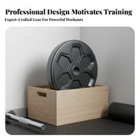 Adjustable Dumbbell Set Space-Saving Dumbbell Barbell Combo Transformable Barbell Set Ergonomic Handle Home Gym Weight Kit