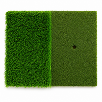 Golf Practice Mat, 2-Way (Allows Tee Insertion), Approach, Home, Indoor & Outdoor Compatible, Foldable, Artificial Grass