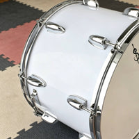 Thick Wooden Shell Marching Snare Drum Includes Drumsticks 14 Inch Snare Drum Sturdy Metal Hoops Percussion Instrument for Procession