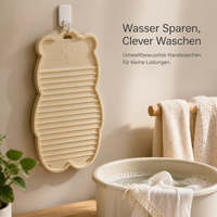 Bear Laundry Scrub Board for Home Use, Non-Slip Thickened Plastic
