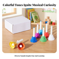 Smooth Finish Handheld Musical Bell Straight Handle Children's Hand Bell Easy to Play