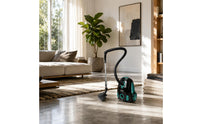 Telescopic Wand Bagged Canister Vacuum 1800 W Canister Vacuum Flexible Hose Home Appliance