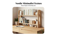 Expandable Book Rack Space-Saving Design Expandable Book Holder Freestanding