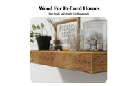 Space-Saving Wall-Mounted Shelf Set Decorative Display Floating Board Easy to Install Organizer Rack Multi-Purpose for Decorators, DIY Enthusiasts, Homeowners, Living Room, Bedroom, Kitchen, Bathroom
