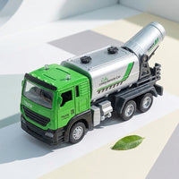 Car Toy Pullback Work Vehicle Mini Car with Light & Sound, Door Open/Close, Construction Vehicle, For Kids Ages 4-6, Birthday Gift