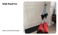 Exercise Bands with Handles Portable Resistance Training Bar Kit Heavy Duty