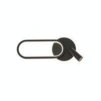Eye Protection 360 Degree Swivel Wall Lamp Narrow Beam Rotating LED Wall Light Flicker-without Flicker for Study Room