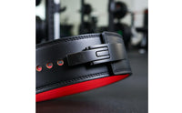 Leather Lever Belt Thick Leather Weightlifting Belt Rigid Training Gear for Strength Training, Deadlifting
