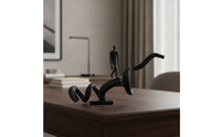 Abstract Human Figure Sculpture Modern Human Figure Sculpture Artistic Decorative Display Statue for Entryway