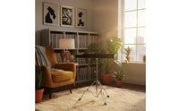 Wooden Percussion Work Table Drum Accessory Table Shielded Edge Percussion Tray Stand  Stage